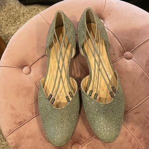 J.Renee Silver 1” Heels